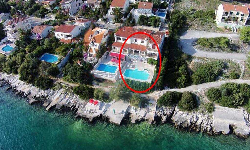 Apartments Villa Marija Seget Vranjica Ngoại thất bức ảnh